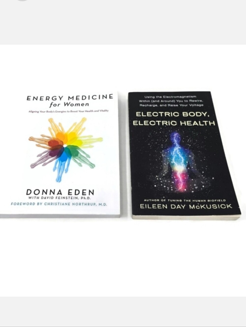 Energy Medicine For Women & Electric Body Electric Health Healing Book Bundle